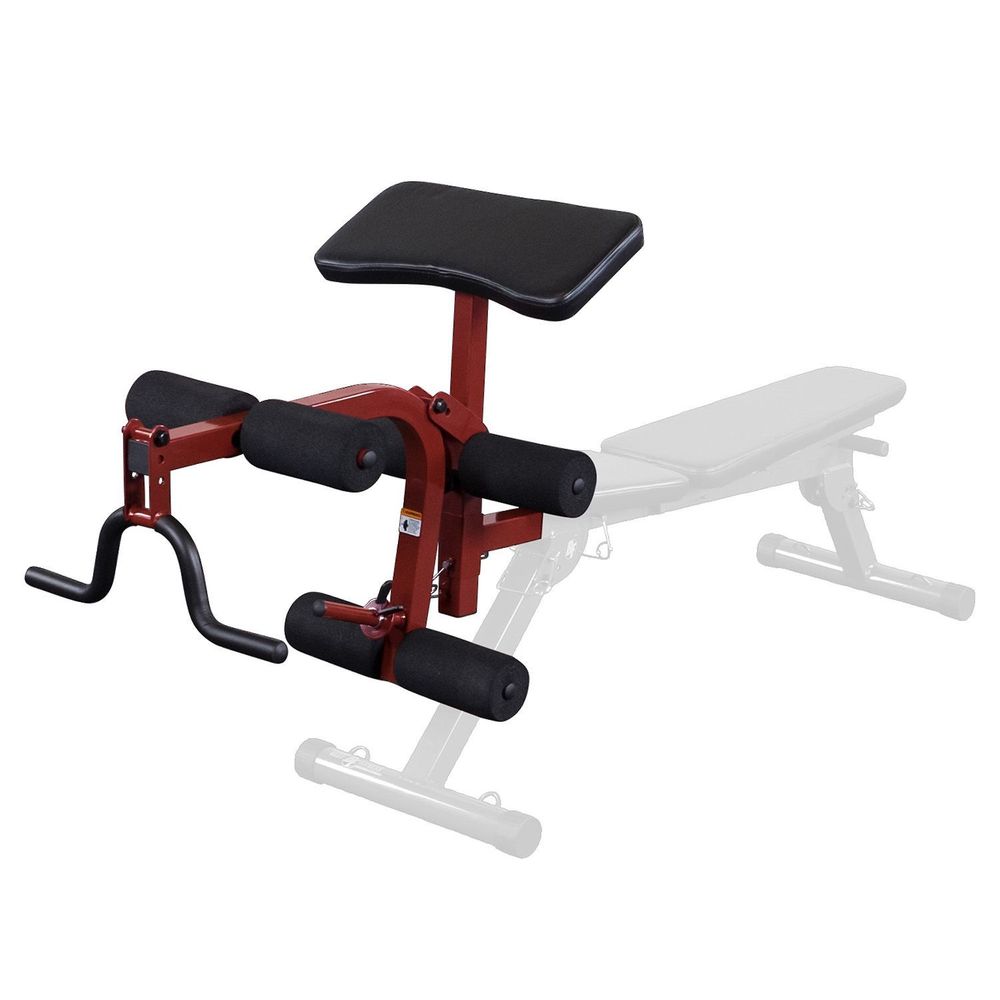 Bodysolid Body Solid Best Fitness Leg Developer Preacher Curl Uitbreiding Rood bodysolid kopen in de aanbieding