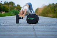 Tunturi Massage Gun Mini - Massage Apparaat - Inclusief koffer - 4 opzetstukken