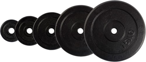 VirtuFit Gietijzeren Halterschijven Set - 90 kg