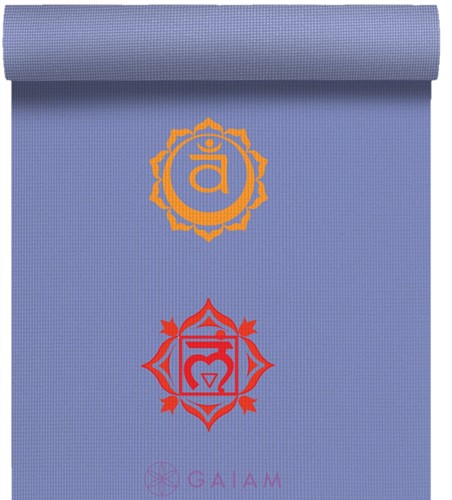 Gaiam Yoga Mat - 4 mm - Chakra