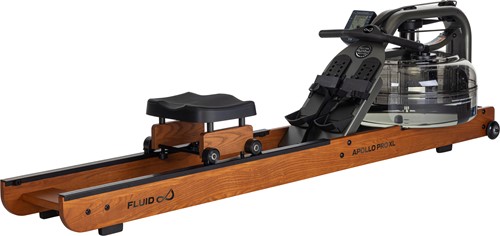 Fluid Rower Apollo Pro XL Roeitrainer - Donker Eiken - Gratis trainingsschema