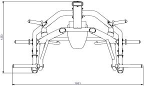 Steelflex PlateLoad Seated Chest Press Machine-2
