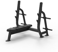 Spirit Fitness Olympic Flat Bench - Vlakke Halterbank-3