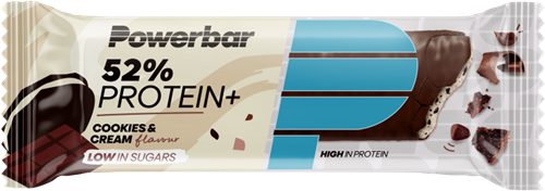 Powerbar 52% Protein+ Bar - 20 x 50 gr - Cookies & Cream-2