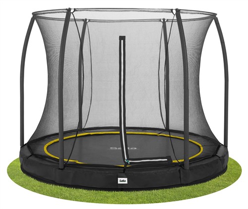 Salta Comfort Edition Ground Trampoline met Veiligheidsnet - 305 cm - Zwart