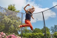 Salta Comfort Edition Ground Trampoline met Veiligheidsnet - 366 cm - Groen