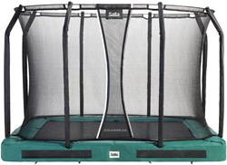 Salta Premium Ground Trampoline met Veiligheidsnet - 305 x 214 cm - Groen