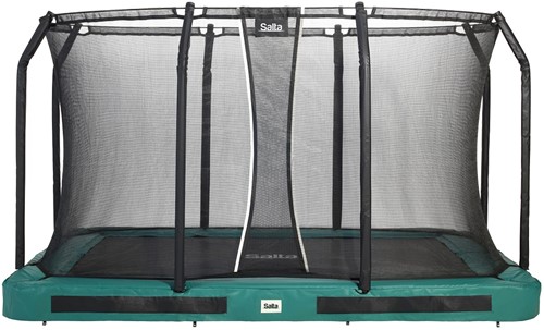 Salta Premium Ground Trampoline met Veiligheidsnet - 366 x 244 cm - Groen
