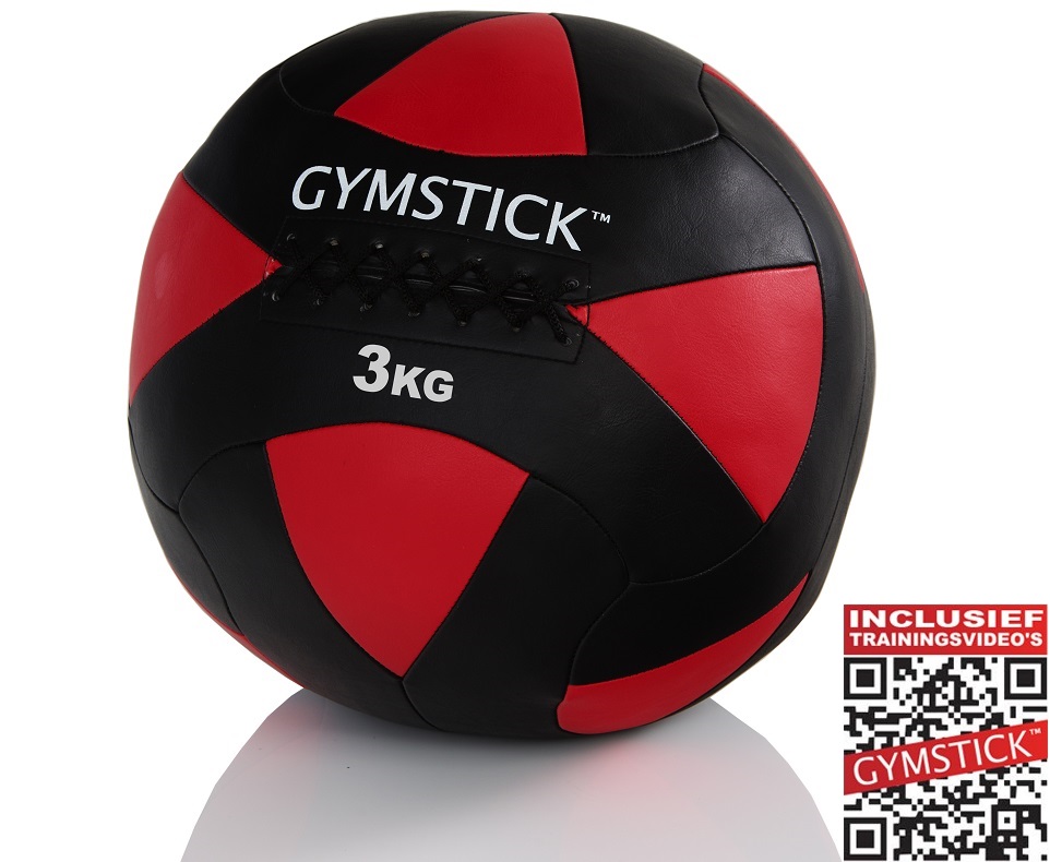 Gymstick Wallball Met Trainingsvideos 3 Kg gymstick kopen in de aanbieding