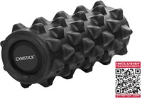 Gymstick Pro Foam Grid Roller - Zwart - 32 cm