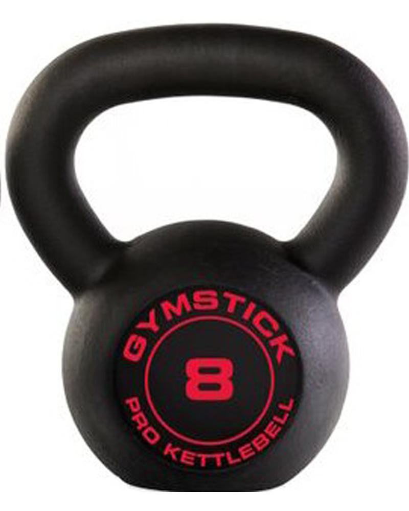 Gymstick Pro Neopreen Kettlebell Zwart Met Online Trainingsvideos 8 Kg gymstick kopen in de aanbieding