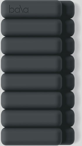 Bala Bangles Enkel- en Polsgewicht - 2 x 0,5 kg - Charcoal/Grijs-2