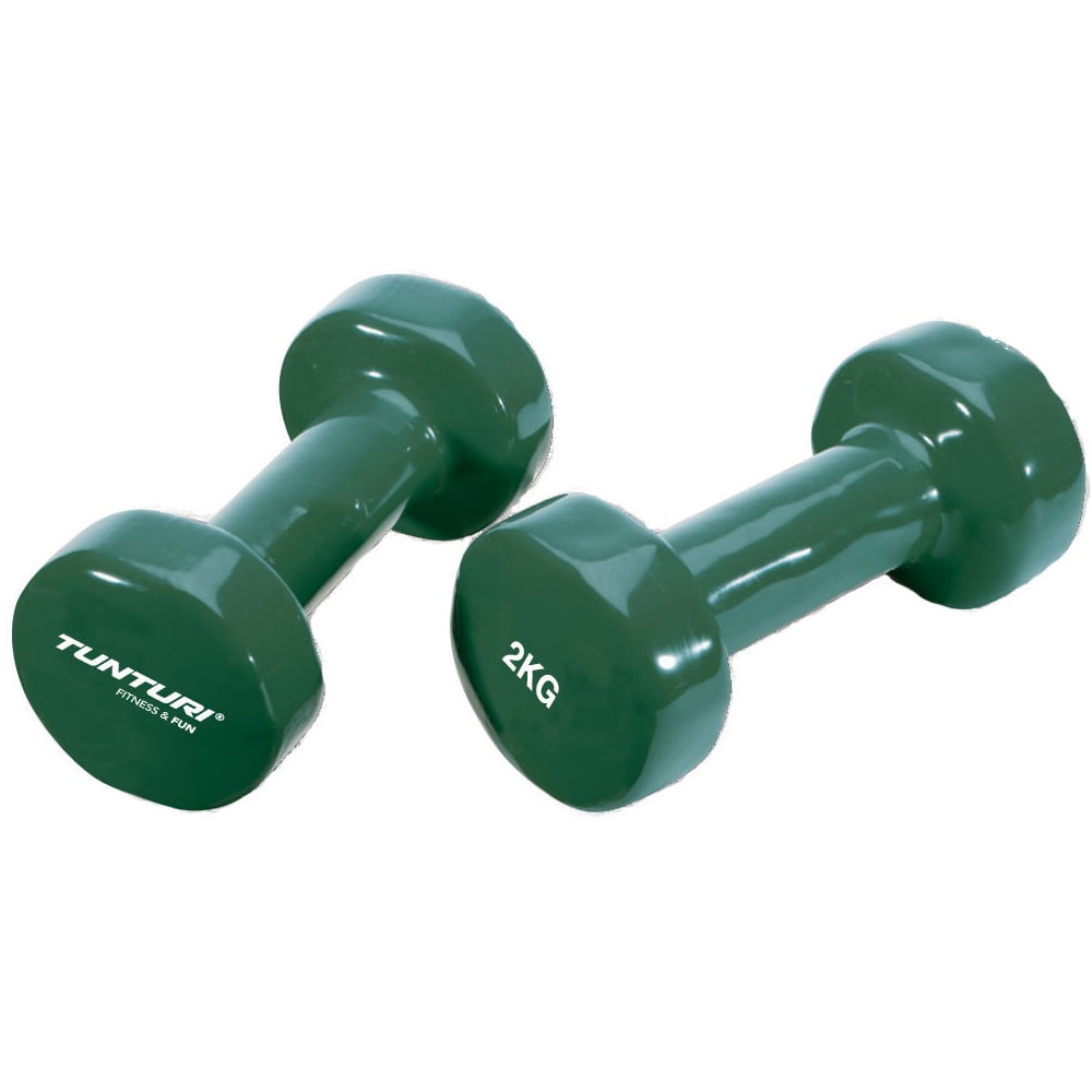 Tunturi Vinyl Dumbells 2 Kg tunturi kopen in de aanbieding