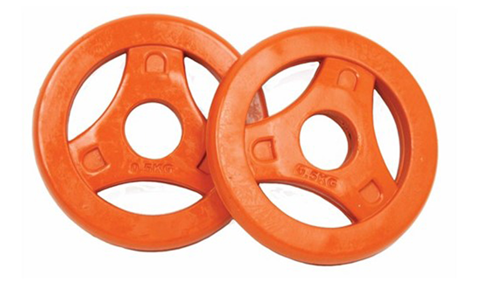 Tunturi Aerobic Schijven 05 Kg Rubber 30 Mm 2 Stuks tunturi kopen in de aanbieding