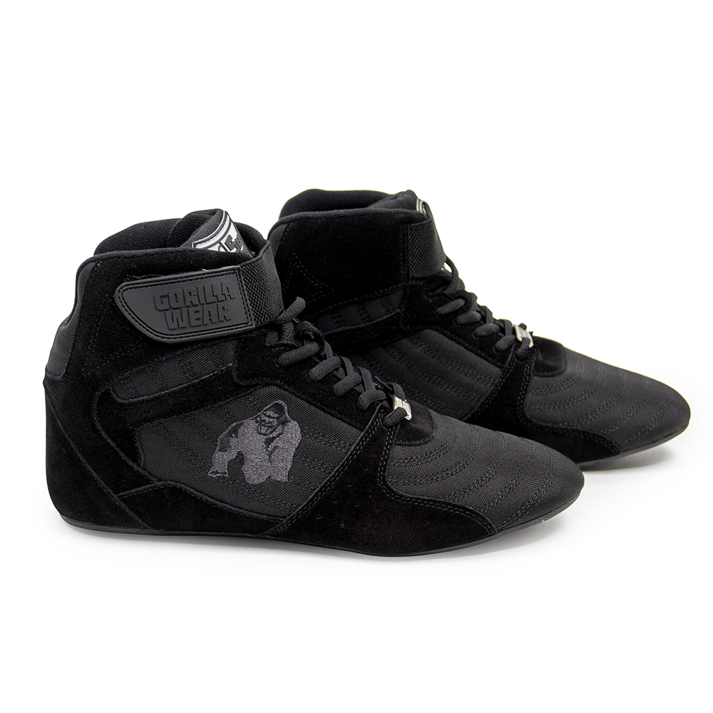 Gorilla Wear Perry High Tops Pro Blackblack Maat 40 gorilla wear kopen in de aanbieding