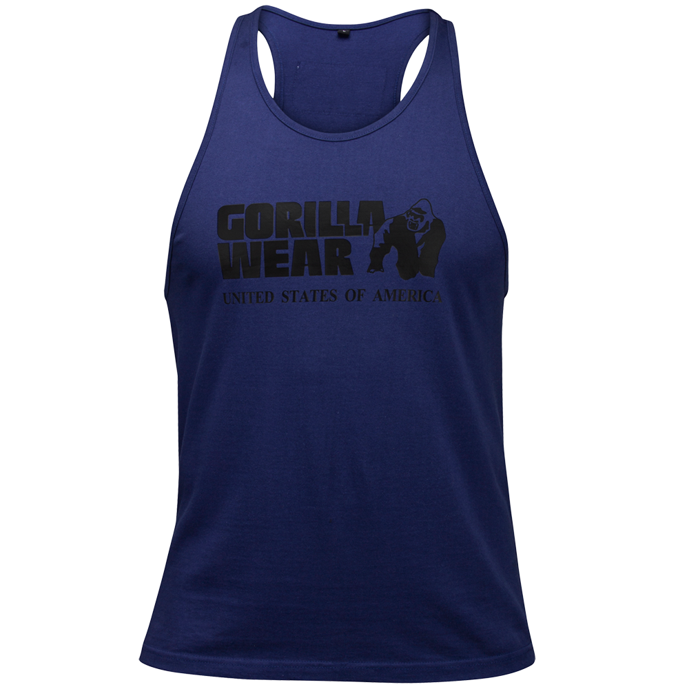Gorilla Wear Classic Tank Top Navy gorilla wear kopen in de aanbieding