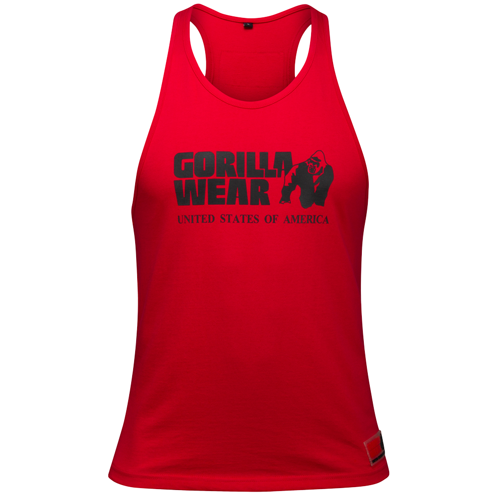 Gorilla Wear Classic Tank Top Red Xxxl gorilla wear kopen in de aanbieding