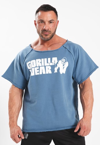 Gorilla Wear Classic Work Out Top - Coronet blauw