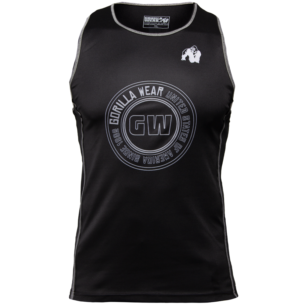 Gorilla Wear Kenwood Tank Top Blacksilver Xxxl gorilla wear kopen in de aanbieding