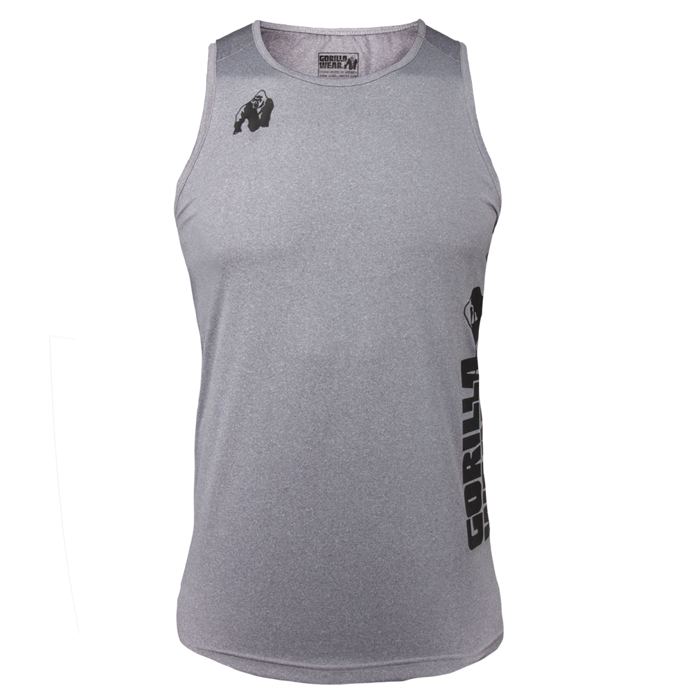 Gorilla Wear Rockford Tank Top Light Gray Xl gorilla wear kopen in de aanbieding