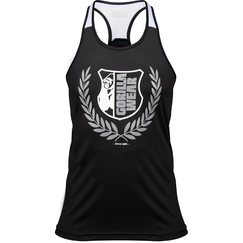 Gorilla Wear Lexington Tank Top Blackwhite gorilla wear kopen in de aanbieding
