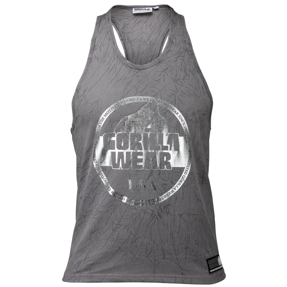 Gorilla Wear Mill Valley Tank Top Gray Xl gorilla wear kopen in de aanbieding