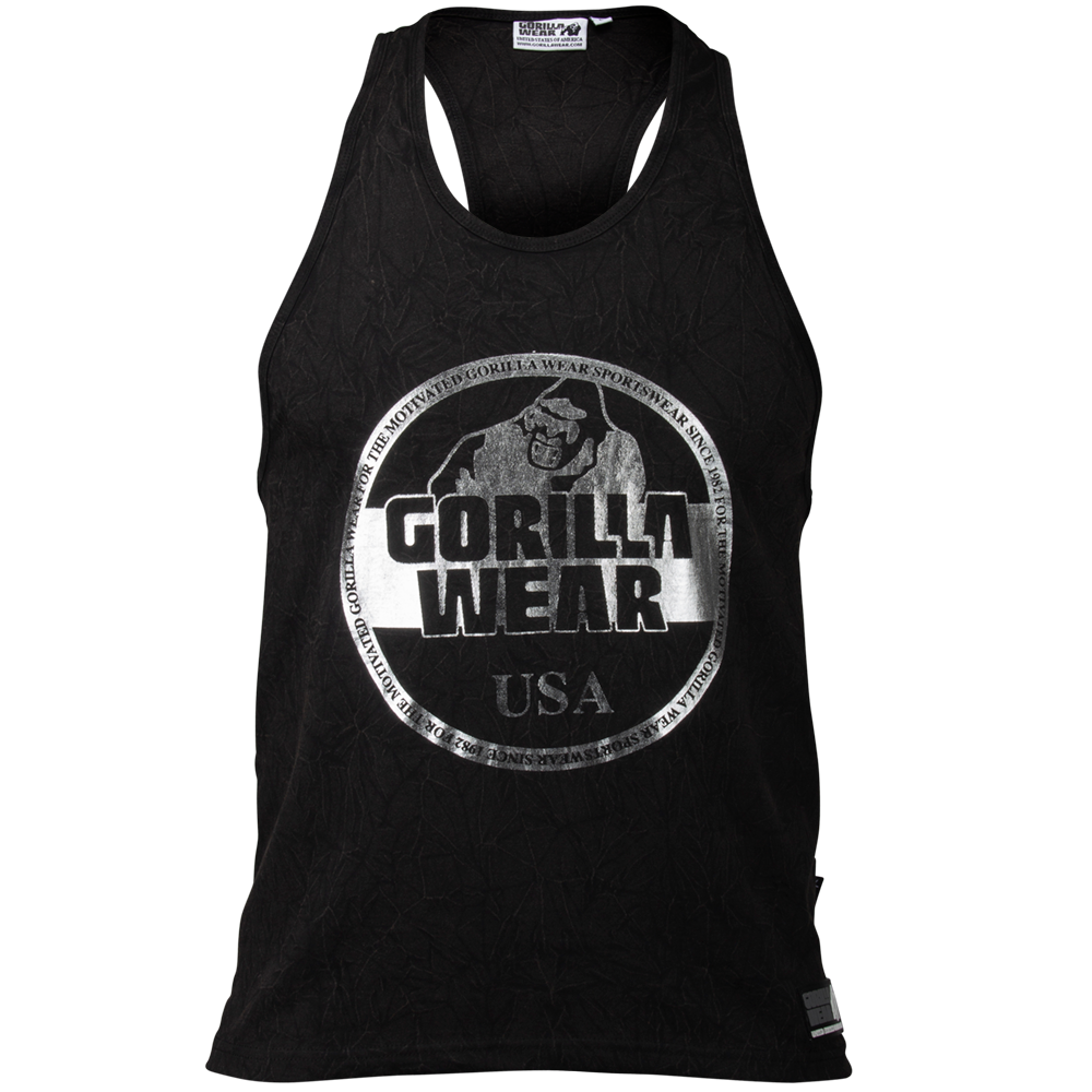 Gorilla Wear Mill Valley Tank Top Black Xxl gorilla wear kopen in de aanbieding