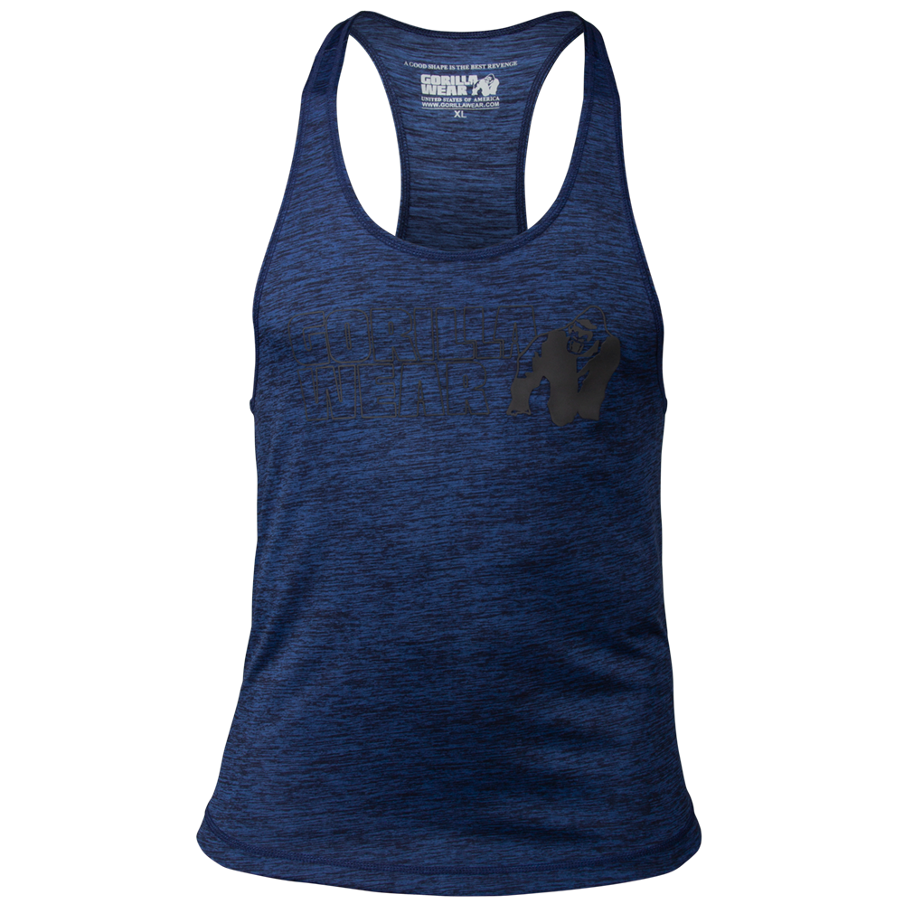 Gorilla Wear Austin Tank Top Navy gorilla wear kopen in de aanbieding