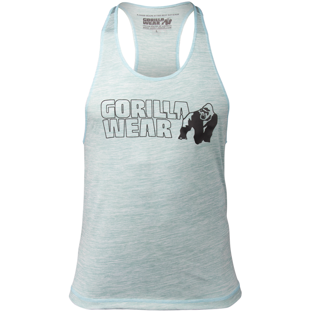 Gorilla Wear Austin Tank Top Light Blue gorilla wear kopen in de aanbieding