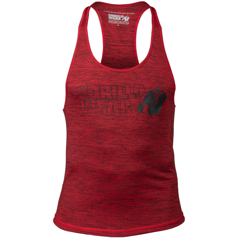 Gorilla Wear Austin Tank Top Red Xl gorilla wear kopen in de aanbieding