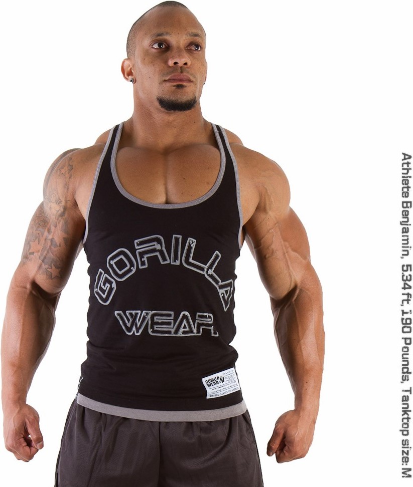Gorilla Wear Stringer Tank Top Black Xxl gorilla wear kopen in de aanbieding