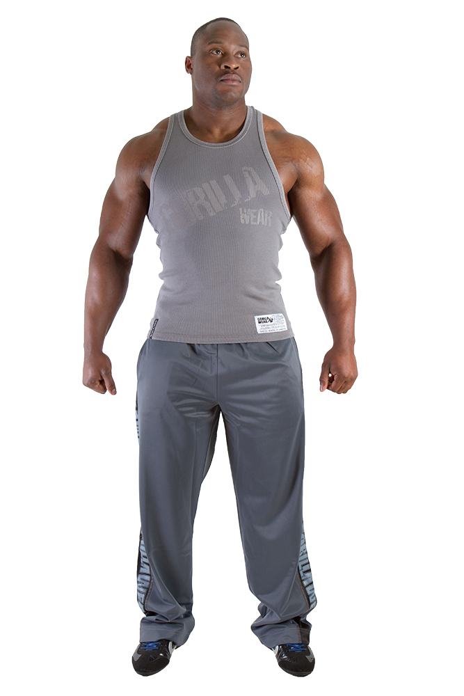 Gorilla Wear Stamina Rib Tank Top Gray Xxxl gorilla wear kopen in de aanbieding