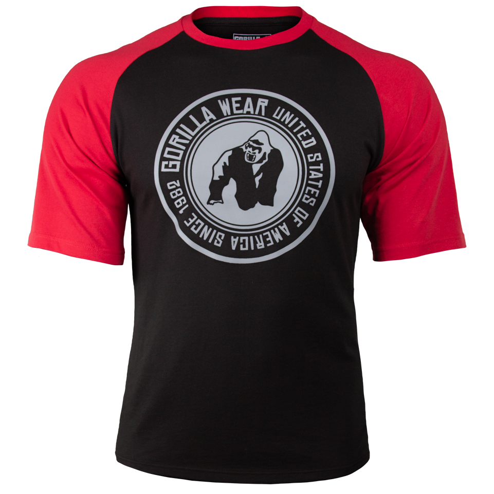 Gorilla Wear Texas T Shirt Blackred gorilla wear kopen in de aanbieding Gorilla Wear Texas T Shirt Blackred gorilla wear kopen in de aanbieding