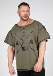 Gorilla Wear Sheldon Workout Top - Legergroen