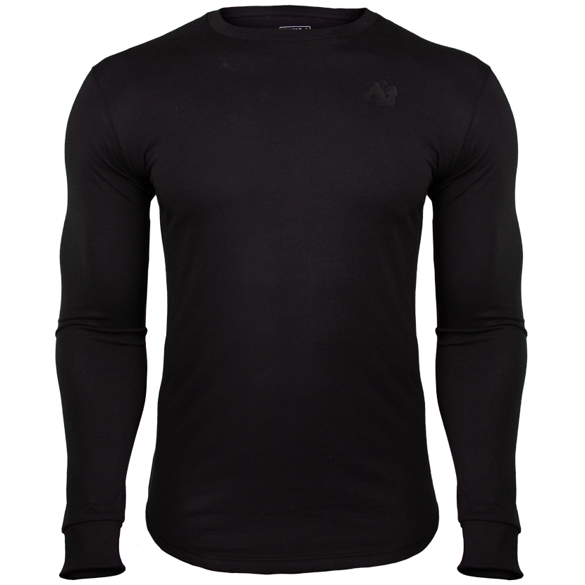 Gorilla Wear Williams Longsleeve Black gorilla wear kopen in de aanbieding