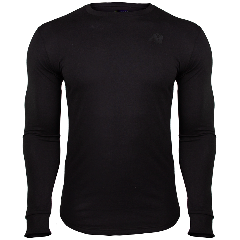 Gorilla Wear Williams Longsleeve Black Xl gorilla wear kopen in de aanbieding