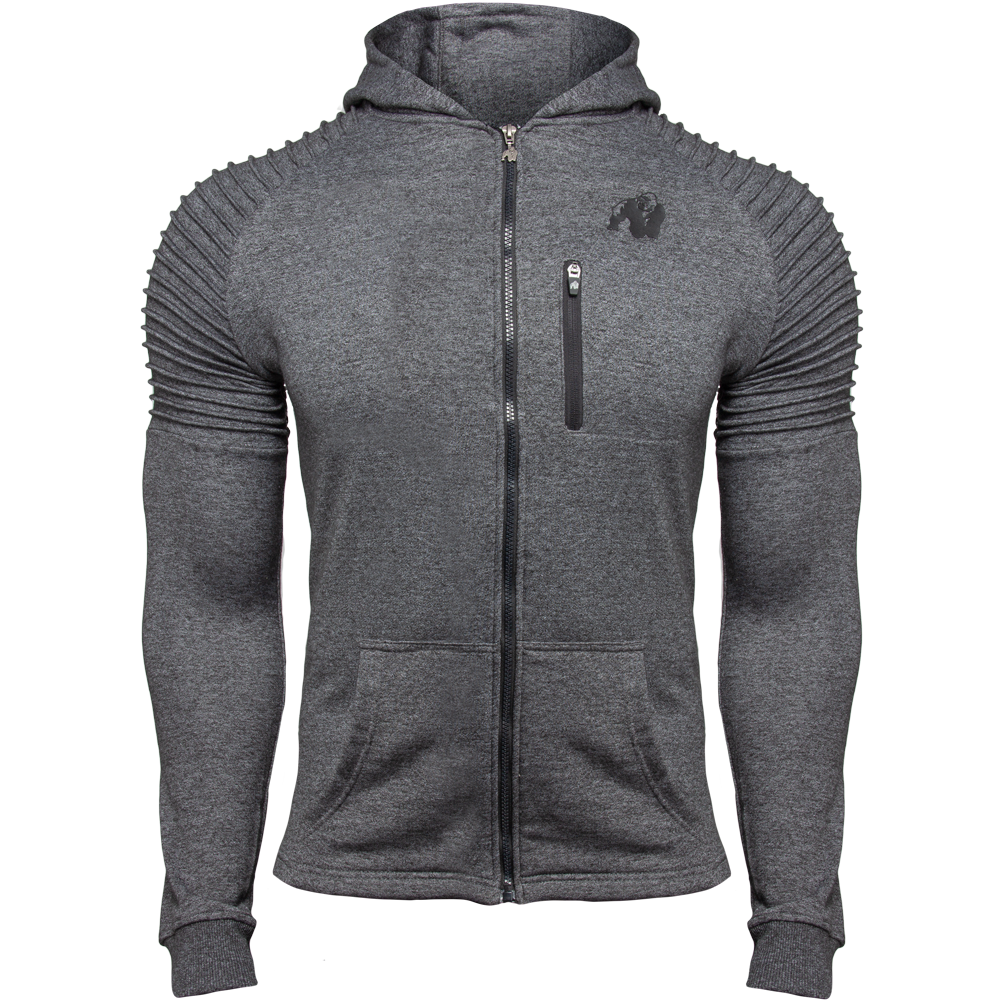 Gorilla Wear Delta Hoodie Gray 4Xl gorilla wear kopen in de aanbieding