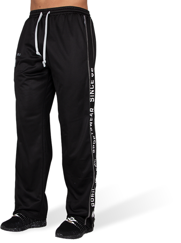 Gorilla Wear Functional Mesh Trainingsbroek - Zwart/Wit