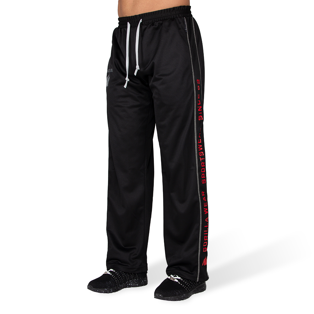 Gorilla Wear Functional Mesh Pants Redblack S gorilla wear kopen in de aanbieding Gorilla Wear Functional Mesh Pants Redblack S gorilla wear kopen in de aanbieding