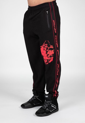 Gorilla Wear Buffalo Old School Trainingsbroek - Zwart/Rood