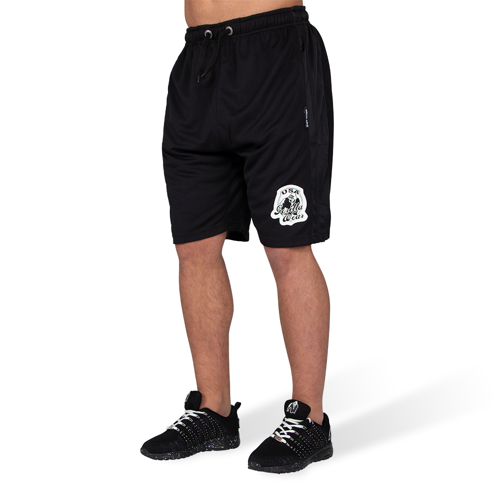 Gorilla Wear Gw Athlete Oversized Shorts Black S gorilla wear kopen in de aanbieding Gorilla Wear Gw Athlete Oversized Shorts Black S gorilla wear kopen in de aanbieding