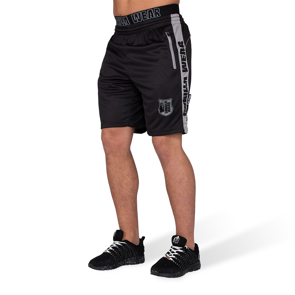 Gorilla Wear Shelby Shorts Blackgray Xxl gorilla wear kopen in de aanbieding