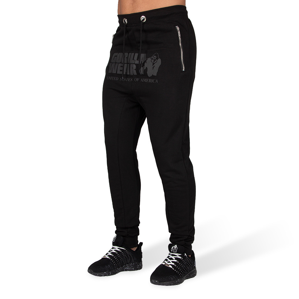 Gorilla Wear Alabama Drop Crotch Joggers Black Xl gorilla wear kopen in de aanbieding