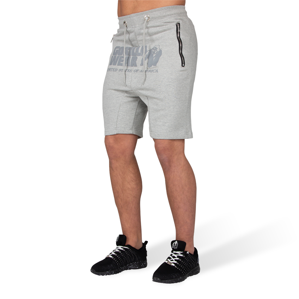 Gorilla Wear Alabama Drop Crotch Shorts Gray gorilla wear kopen in de aanbieding