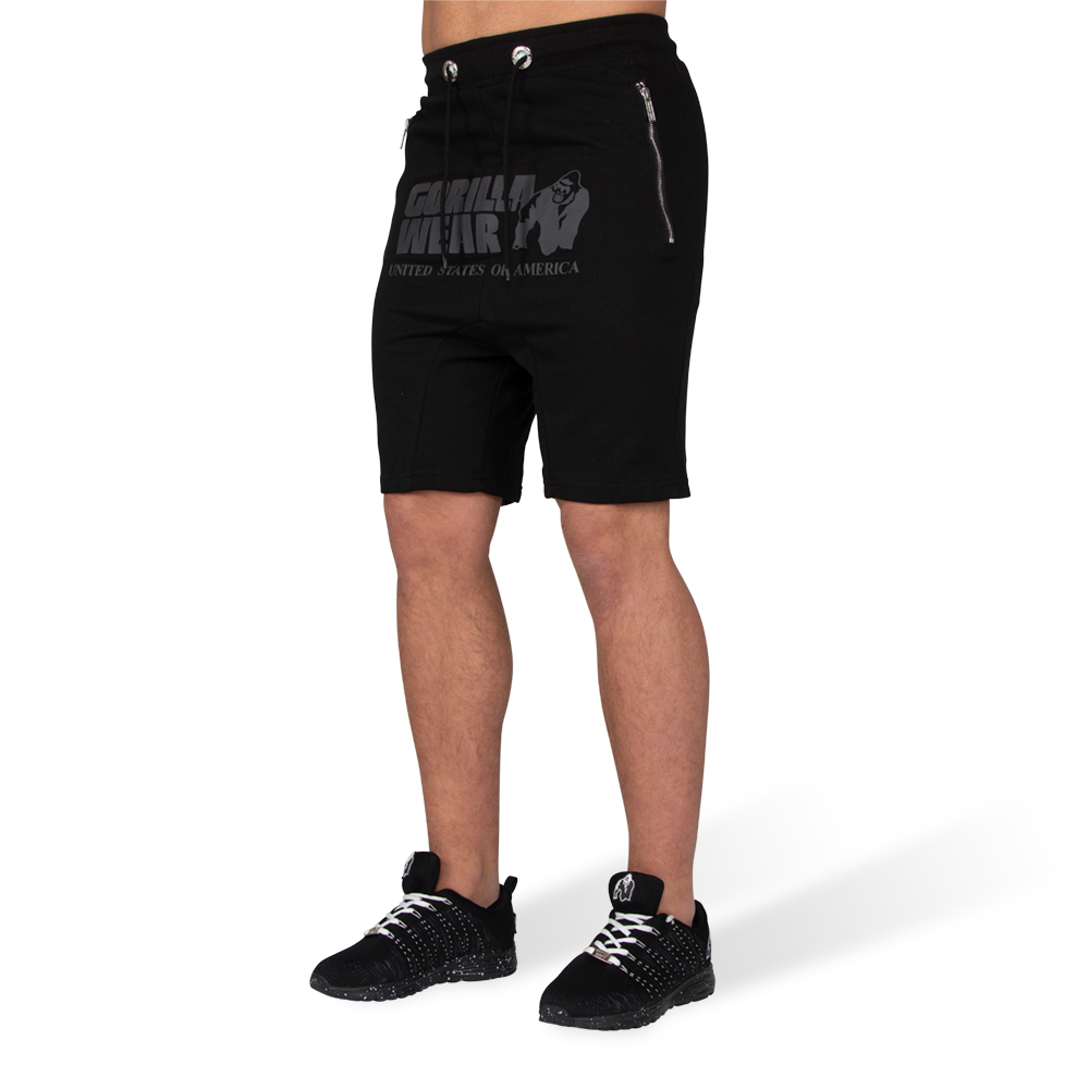 Gorilla Wear Alabama Drop Crotch Shorts Black Xl gorilla wear kopen in de aanbieding