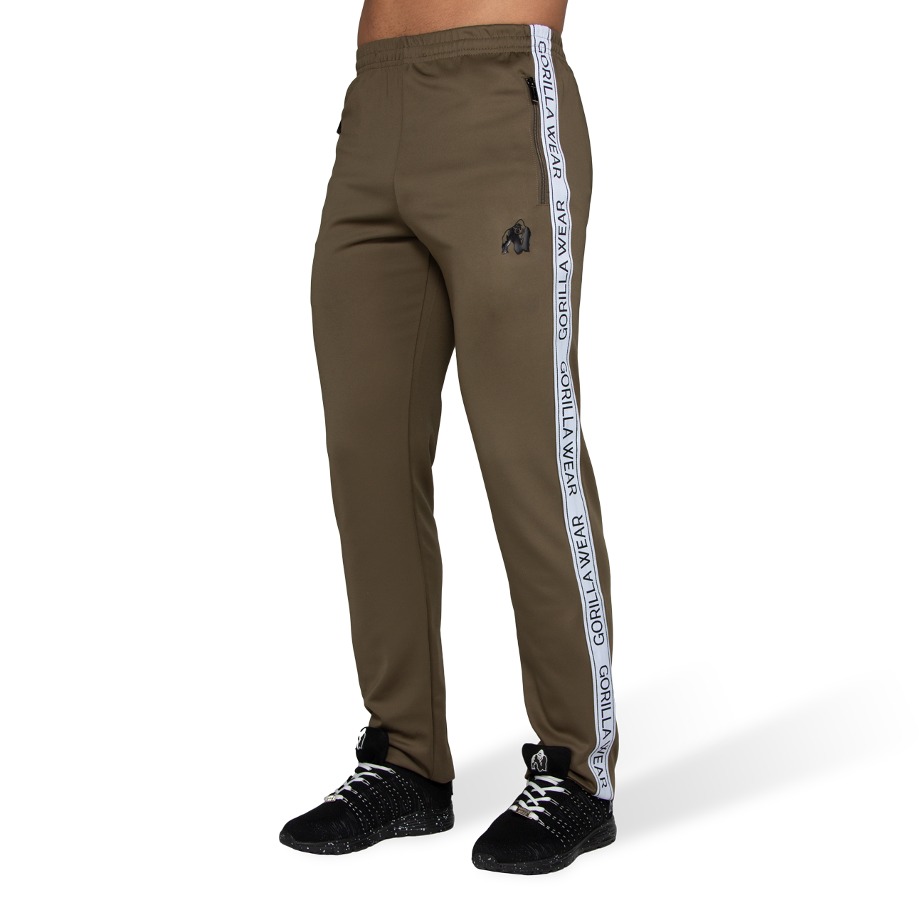 Gorilla Wear Wellington Track Pants Olive Green Xl gorilla wear kopen in de aanbieding