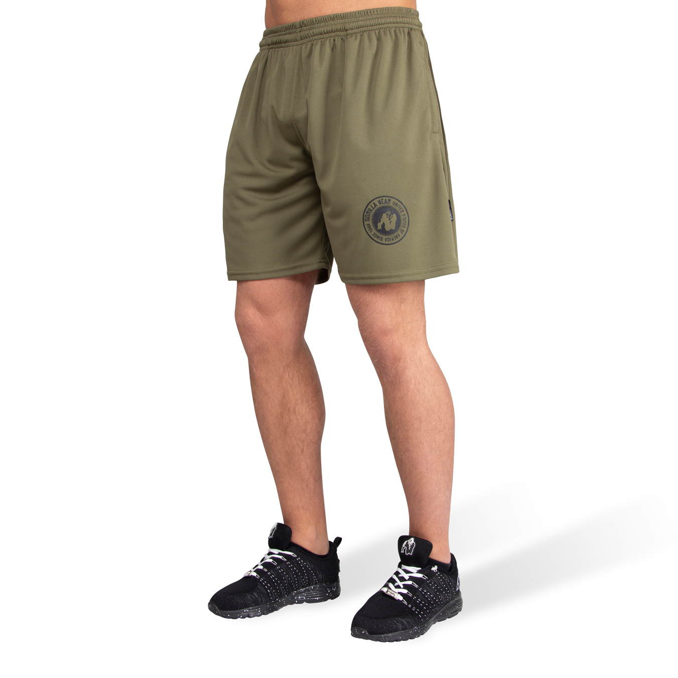 Gorilla Wear Forbes Shorts Army Green 3Xl gorilla wear kopen in de aanbieding