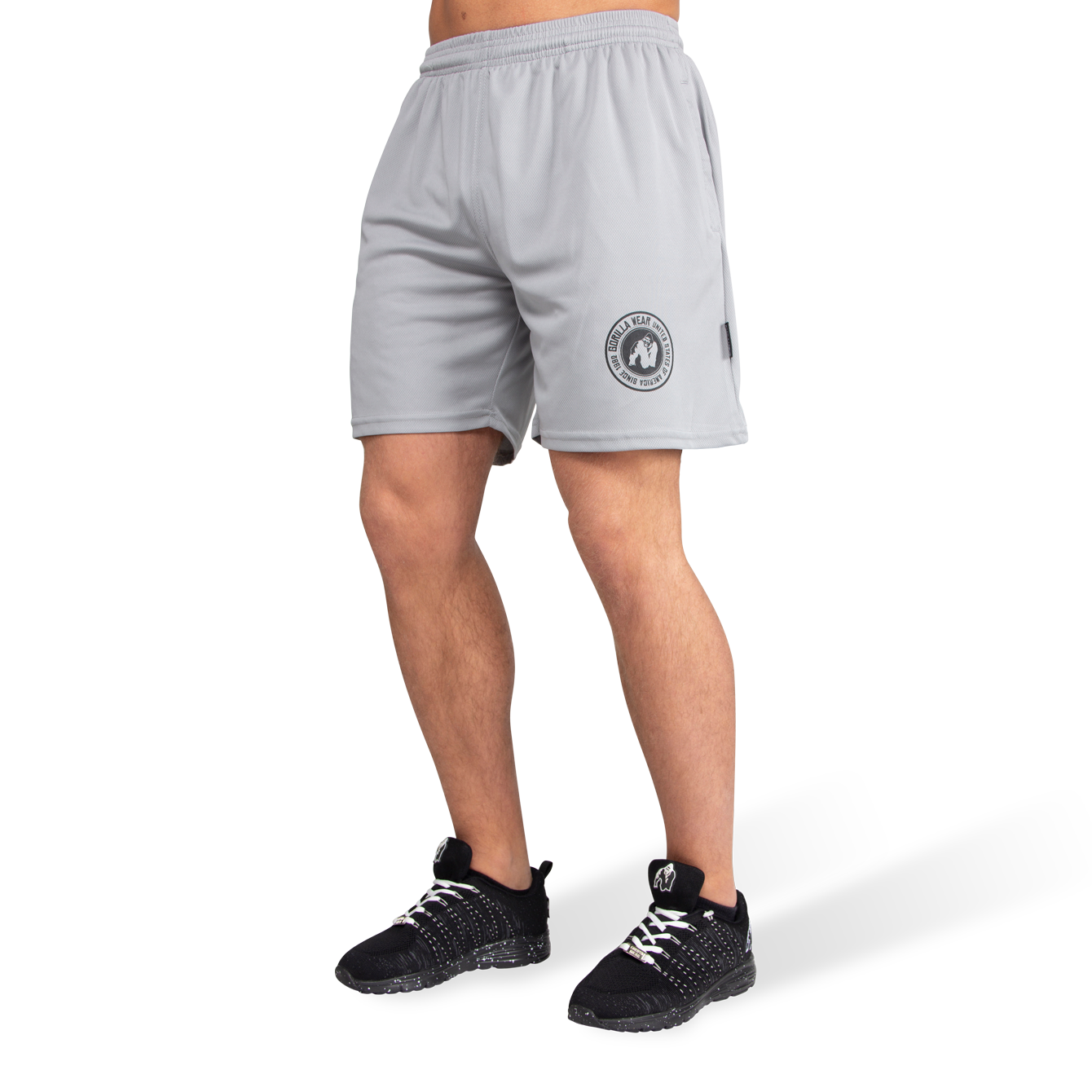 Gorilla Wear Forbes Shorts Gray 4Xl gorilla wear kopen in de aanbieding