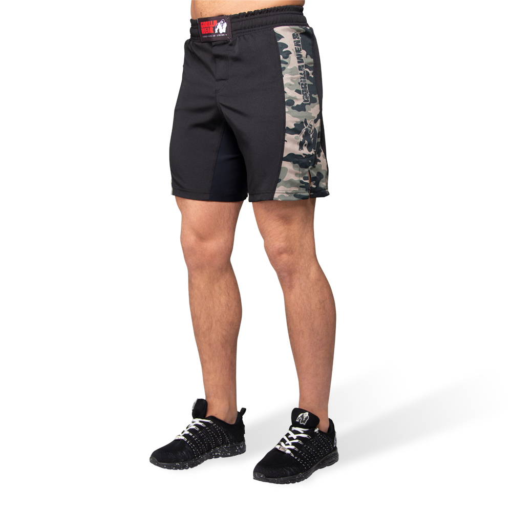 Gorilla Wear Kensington Mma Fightshorts Legergroen Camo Xl gorilla wear kopen in de aanbieding