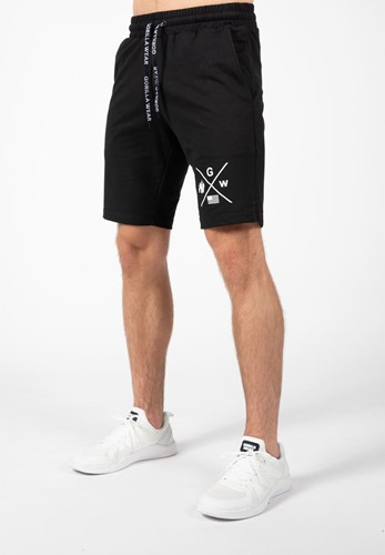 Gorilla Wear Cisco Shorts - Zwart/Wit